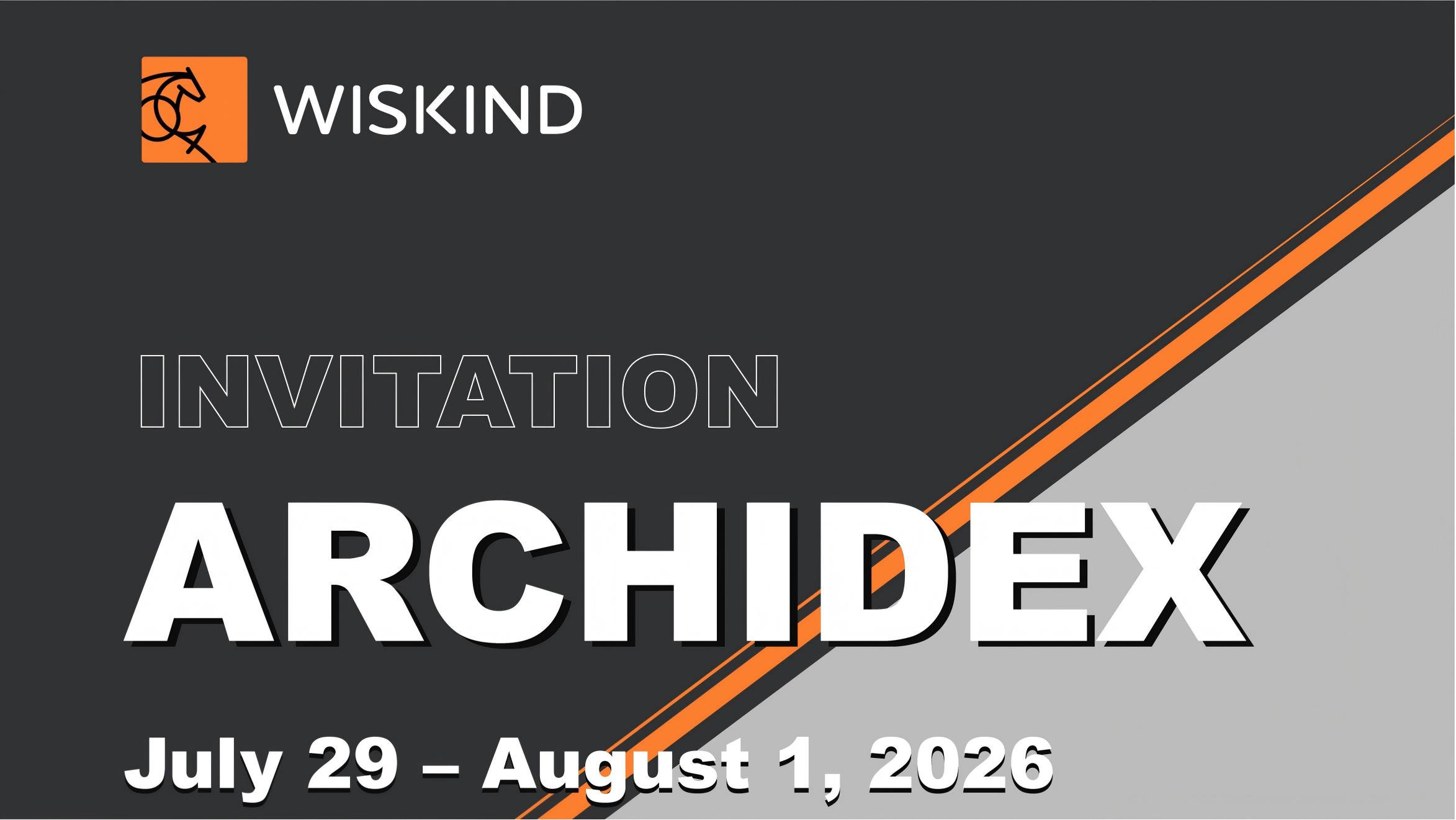 Зустріньтеся з WISKIND на ARCHIDEX 2026 у Kuala Lumpur